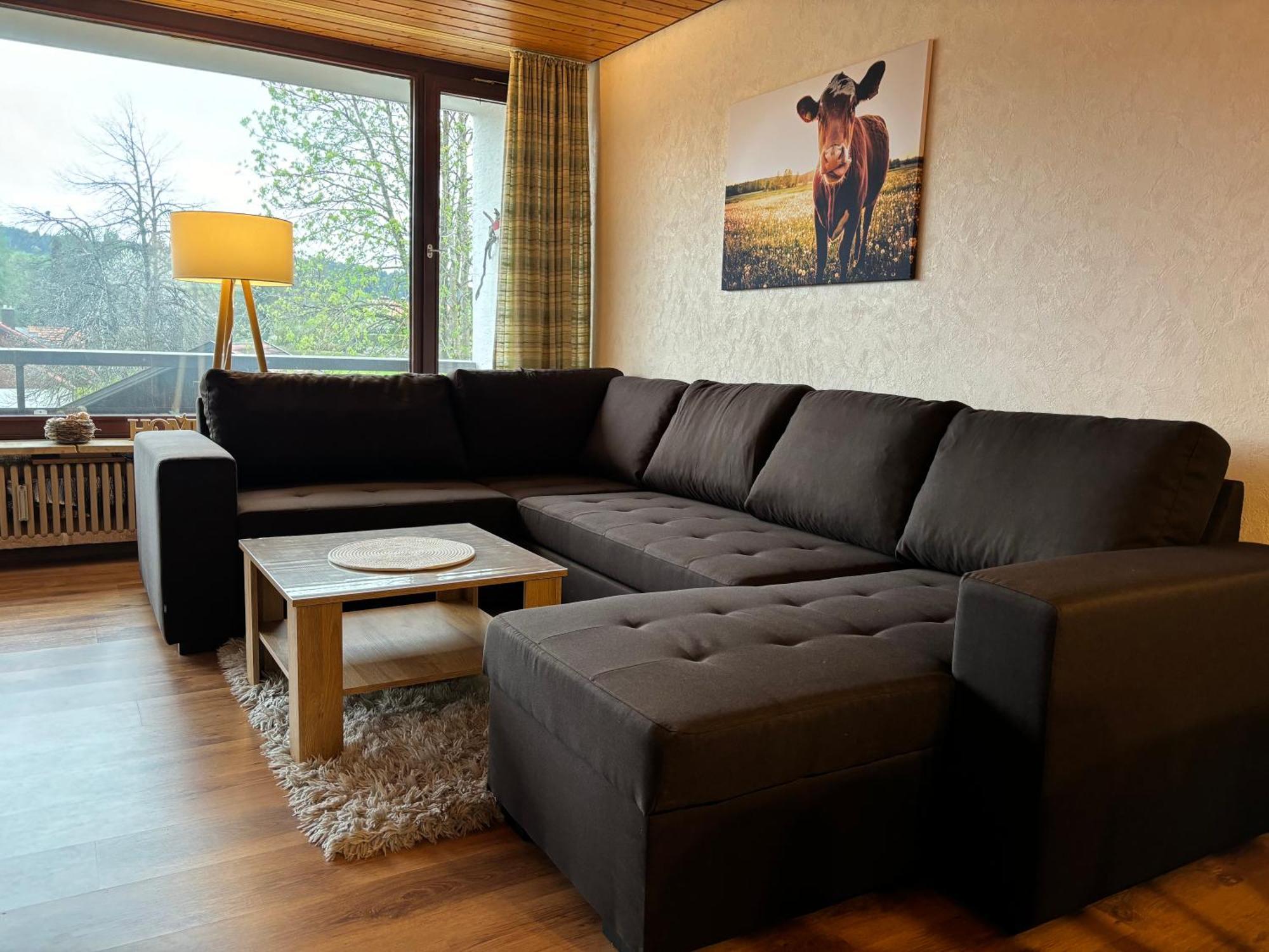 Schoene 2 1/2 Zimmer Ferienwohnung In Oberstaufen - Hoamatle - מראה חיצוני תמונה